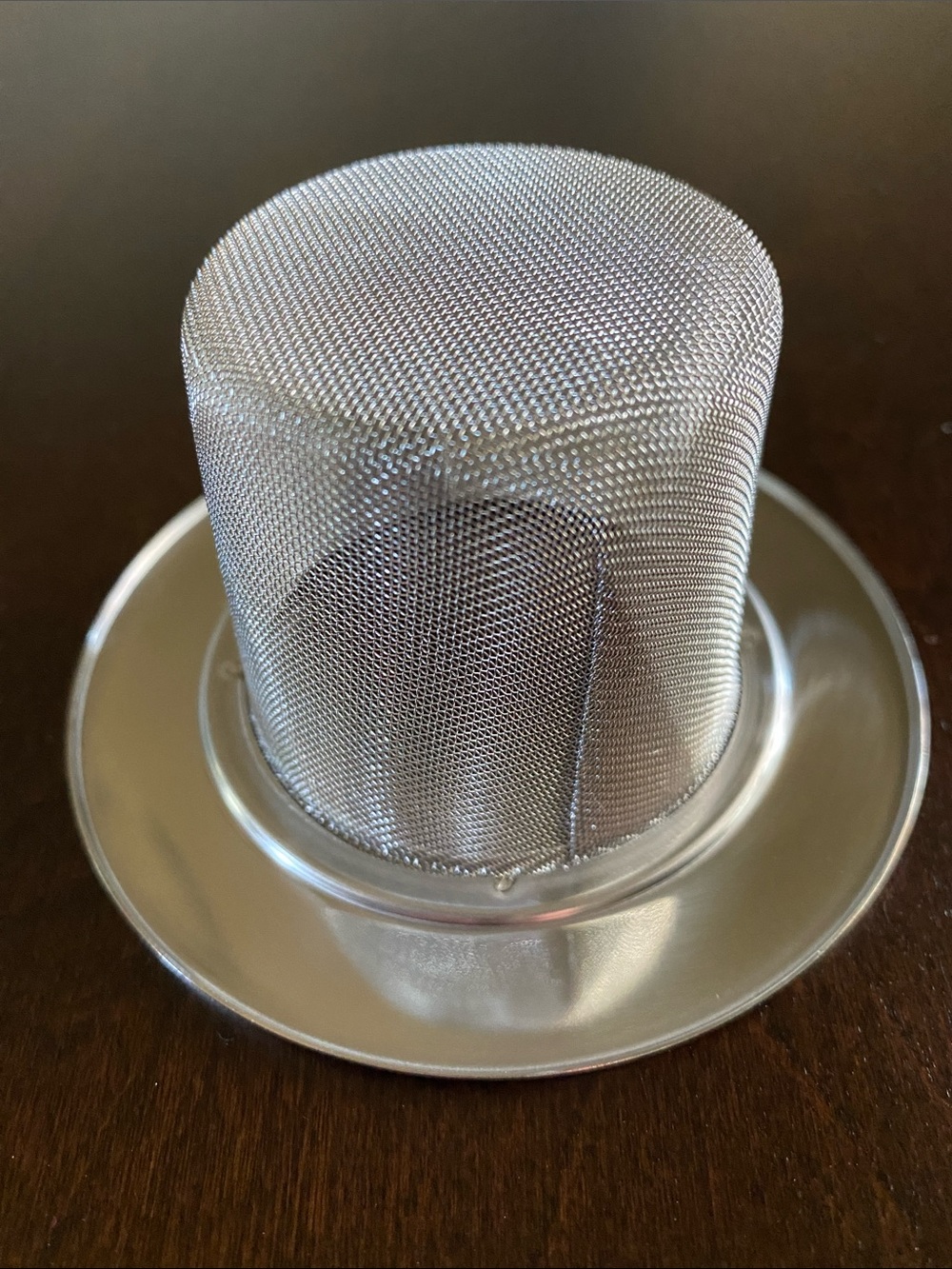 Large Rim Tea Strainer - RSVP International - Picture 5 of 6
